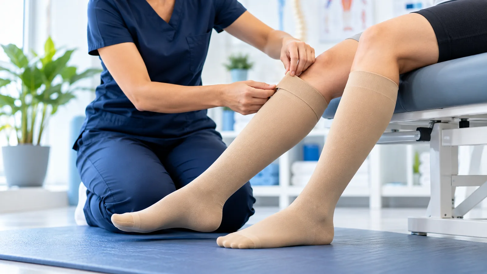 Compression Stockings at Next Step Physio & Rehab Clinic